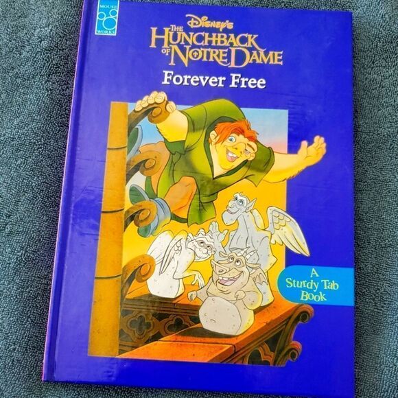 Disney Book Hunchback of Notre Dame Forever Free - Picture 1 of 2